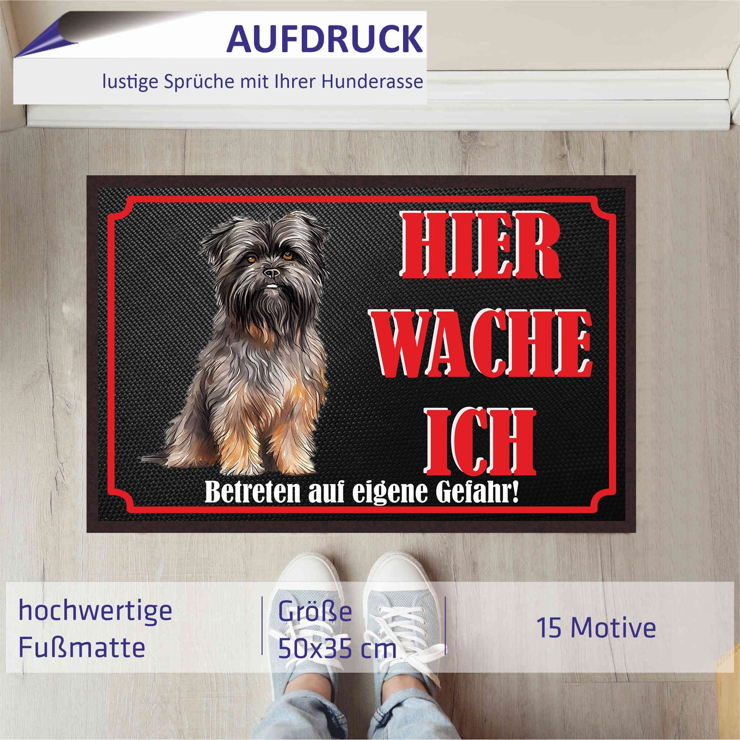 Fußmatte bedruckt