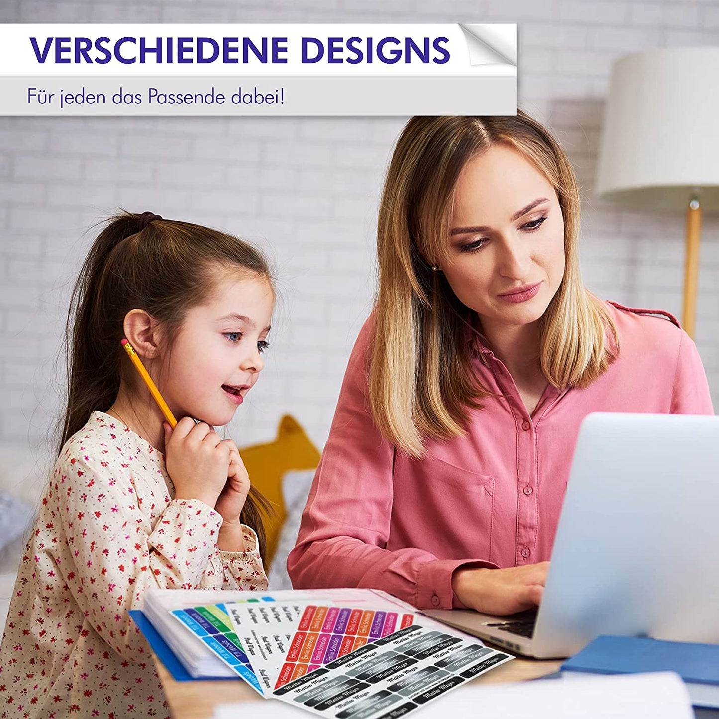 Namensaufkleber Kinder Schule Kita Name sticker