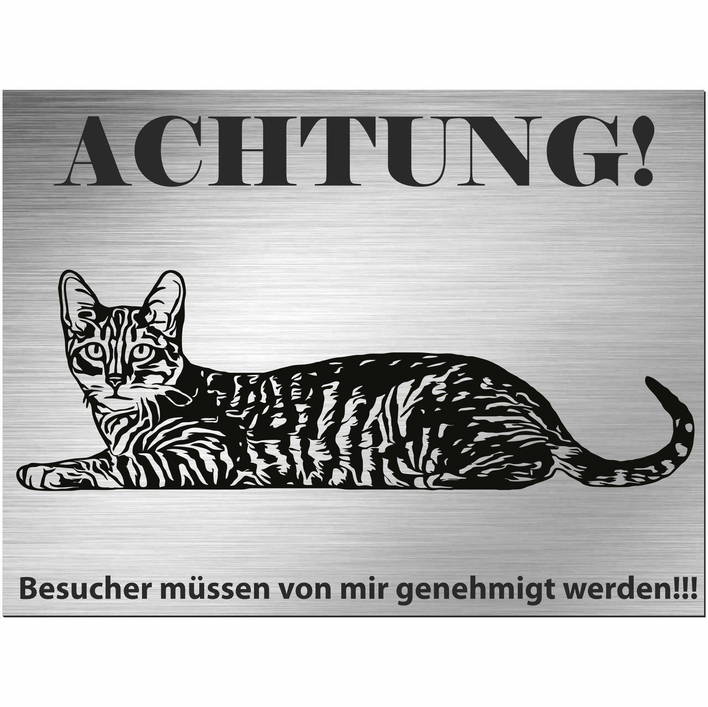 Toyger - Schild bedruckt - Spruch - Deko Geschenkidee