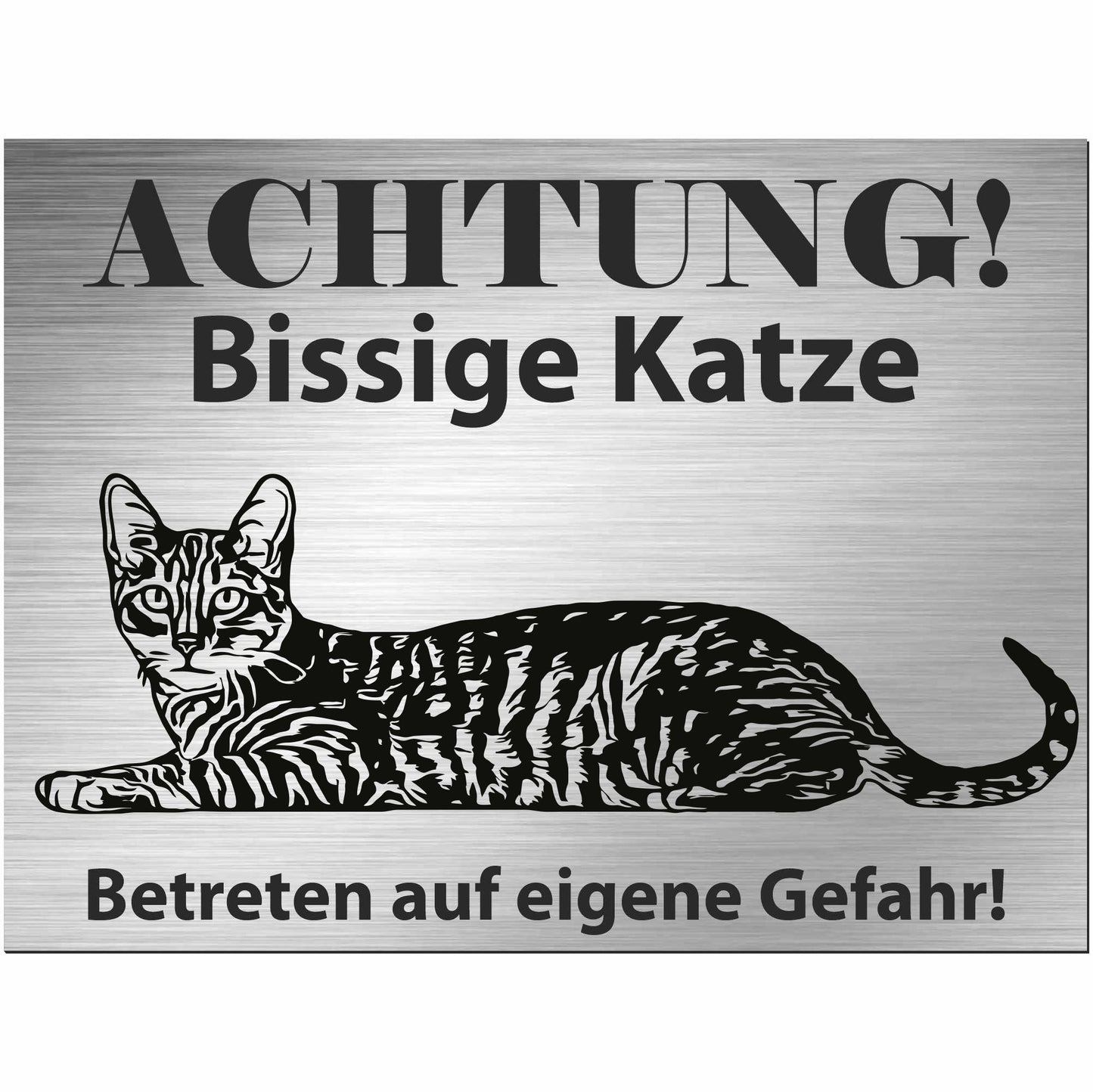 Toyger - Schild bedruckt - Spruch - Deko Geschenkidee