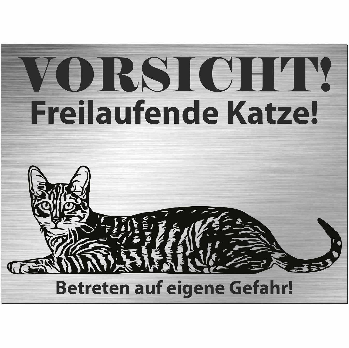 Toyger - Schild bedruckt - Spruch - Deko Geschenkidee
