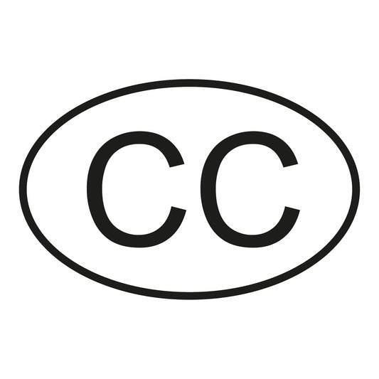 Autoaufkleber - Konsularisches Korps CC - 110x70 mm