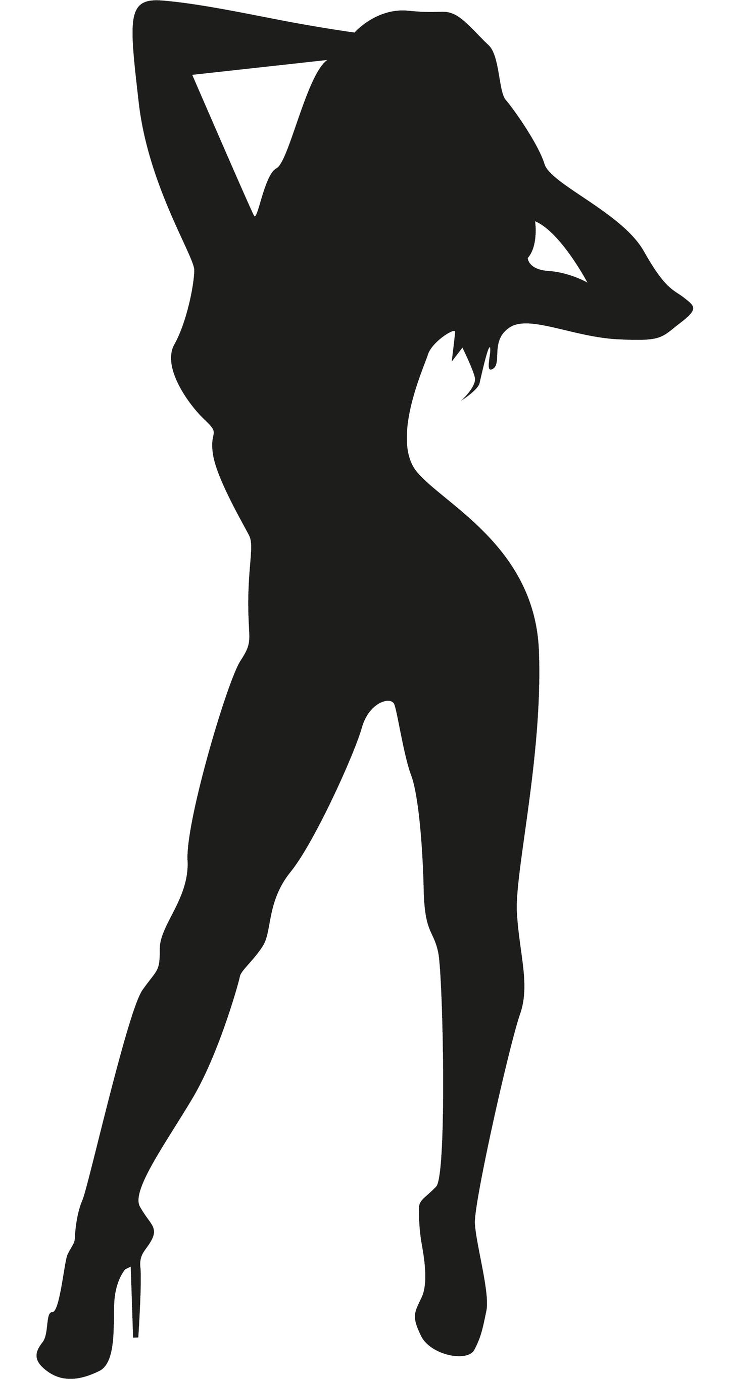 Autoaufkleber - Sexy Girl - 210x100 mm