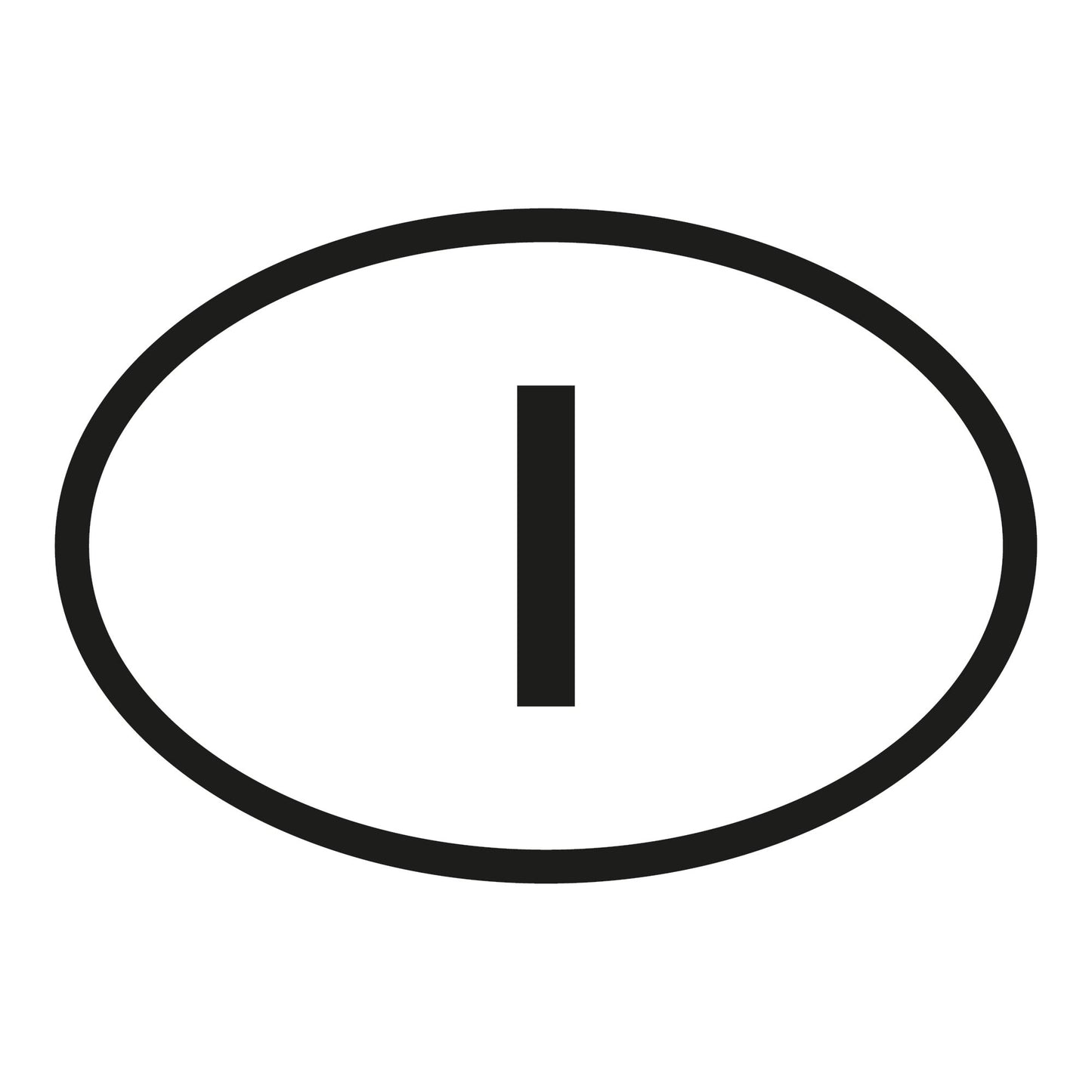 Autoaufkleber - Italien I - 160x110mm