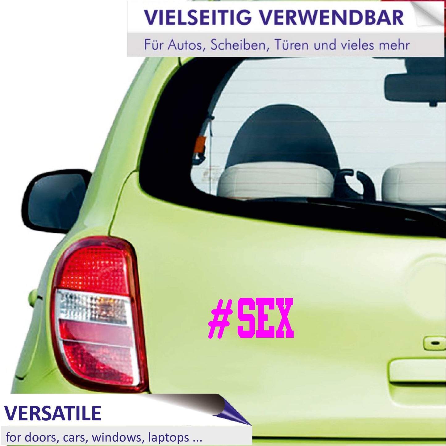 Autoaufkleber - Sex - 210X100mm