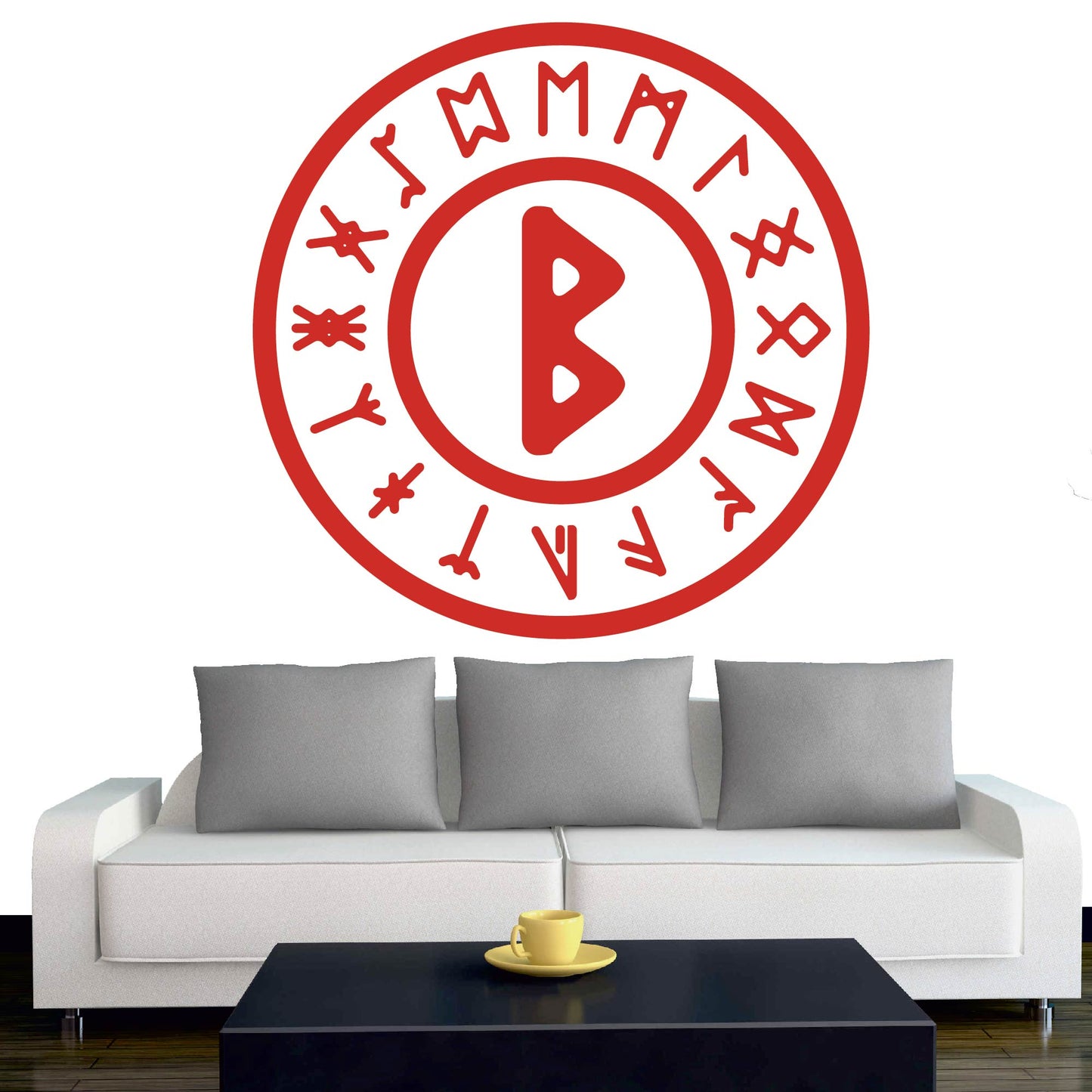 Wandtattoo - Wikinger - Viking - B - nordisch - Mythologie