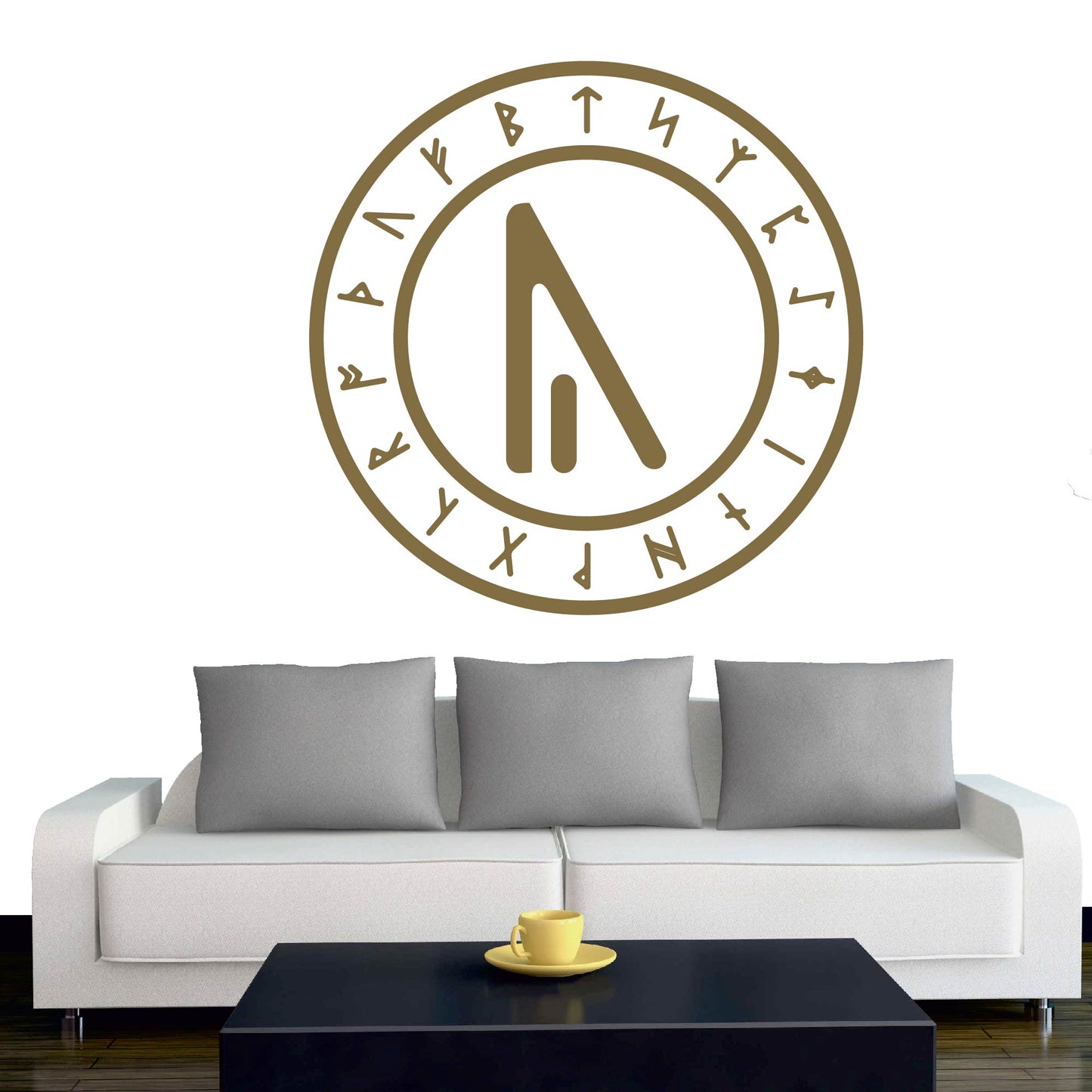 Wandtattoo - Wikinger - Viking - A - nordisch - Mythologie