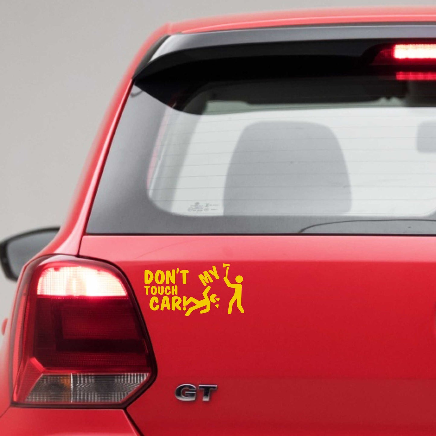 Autoaufkleber - Dont touch my Car - 210x110 mm