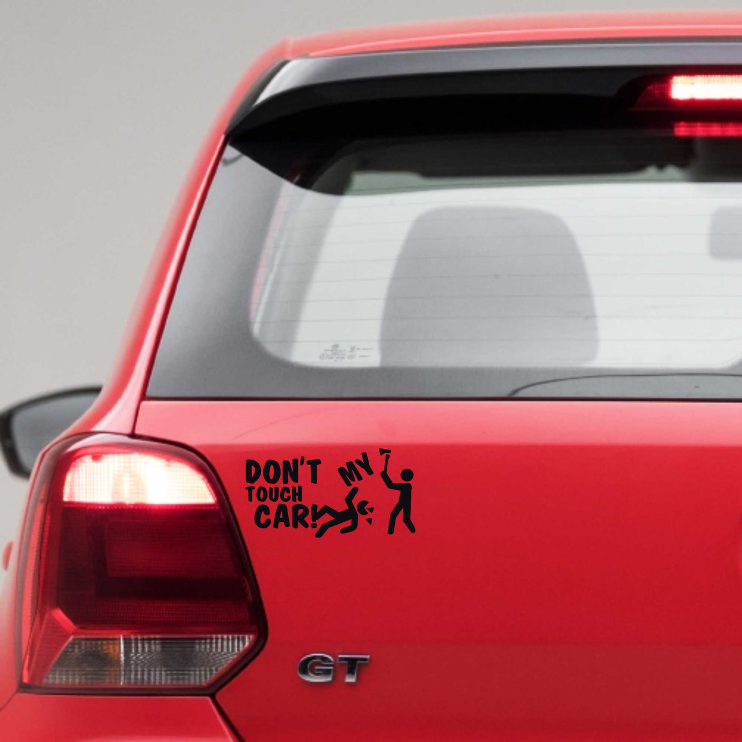 Autoaufkleber - Dont touch my Car - 210x110 mm