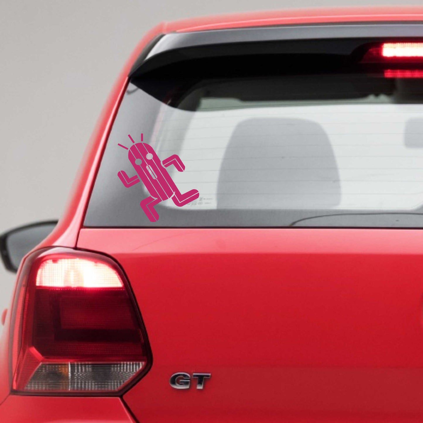 Autoaufkleber - Zigtausend Stacheln - 130x120 mm