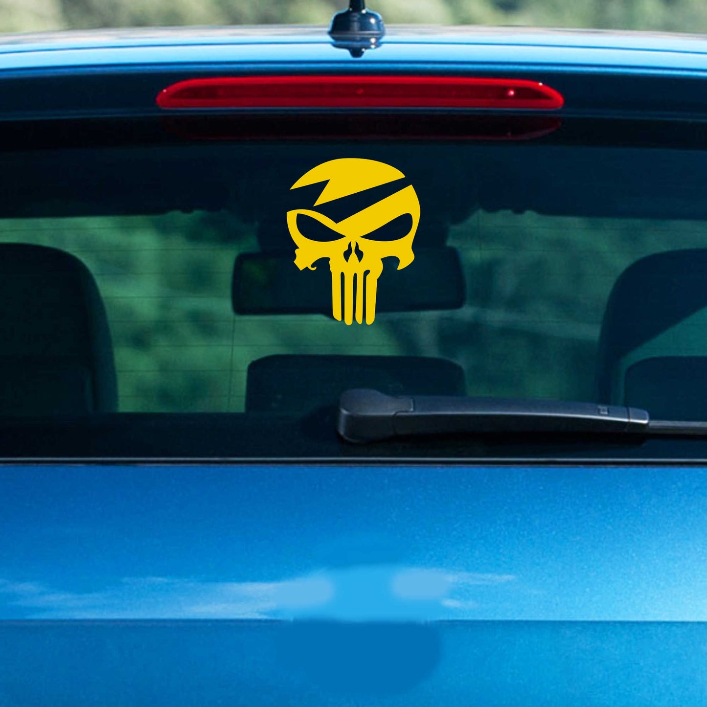 Autoaufkleber - Totenkopf - 150x120 mm