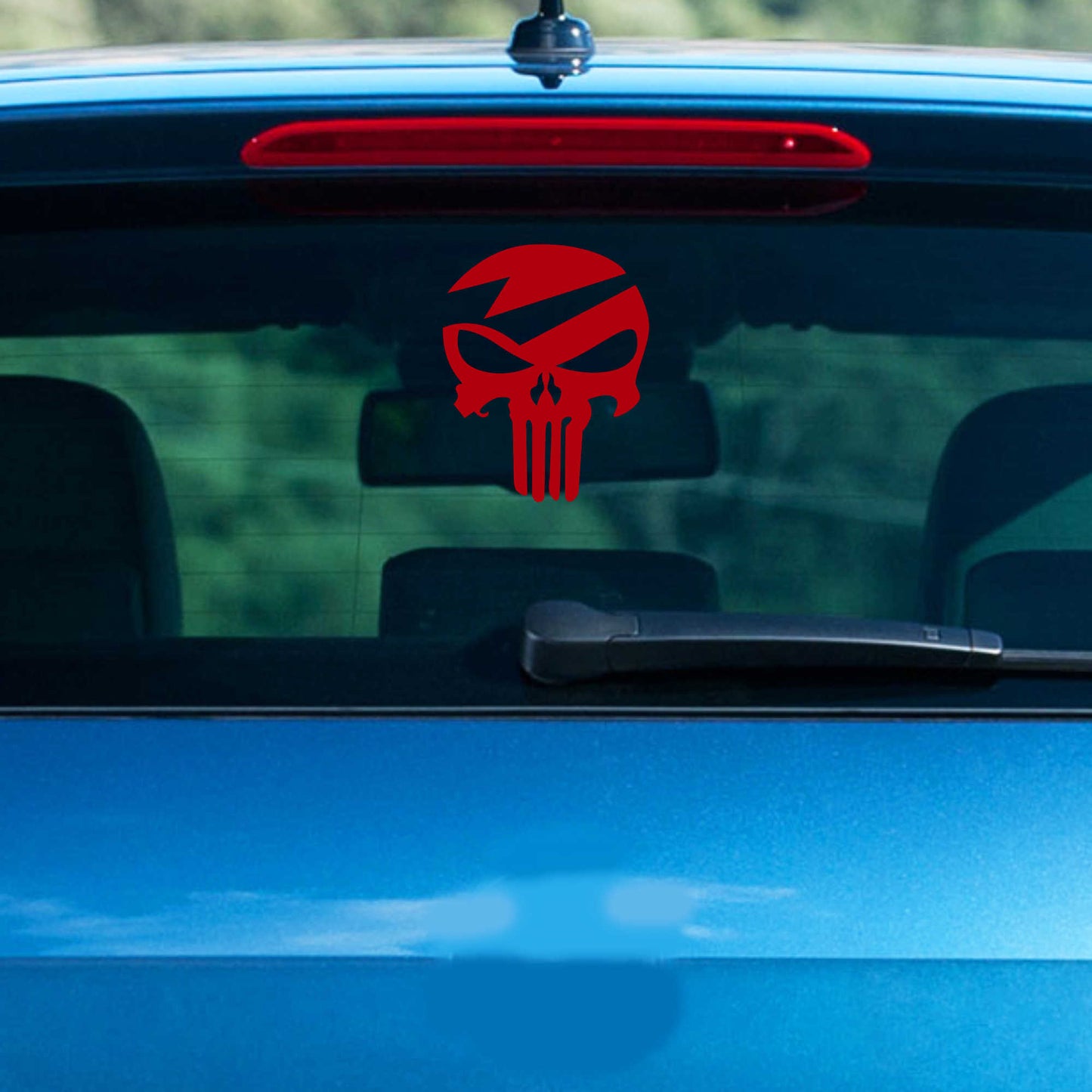 Autoaufkleber - Totenkopf - 150x120 mm