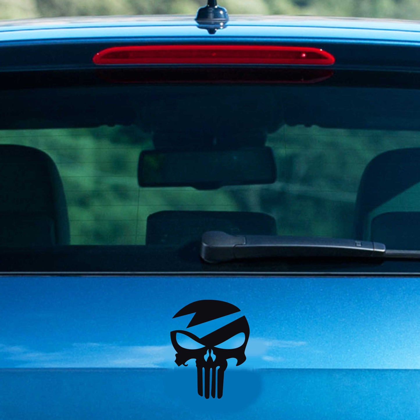Autoaufkleber - Totenkopf - 150x120 mm