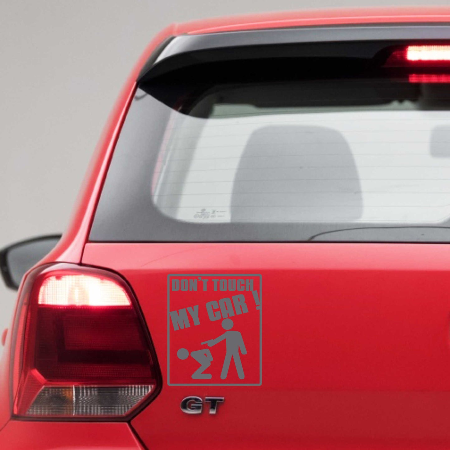 Autoaufkleber - Dont touch my Car - 130x110 mm