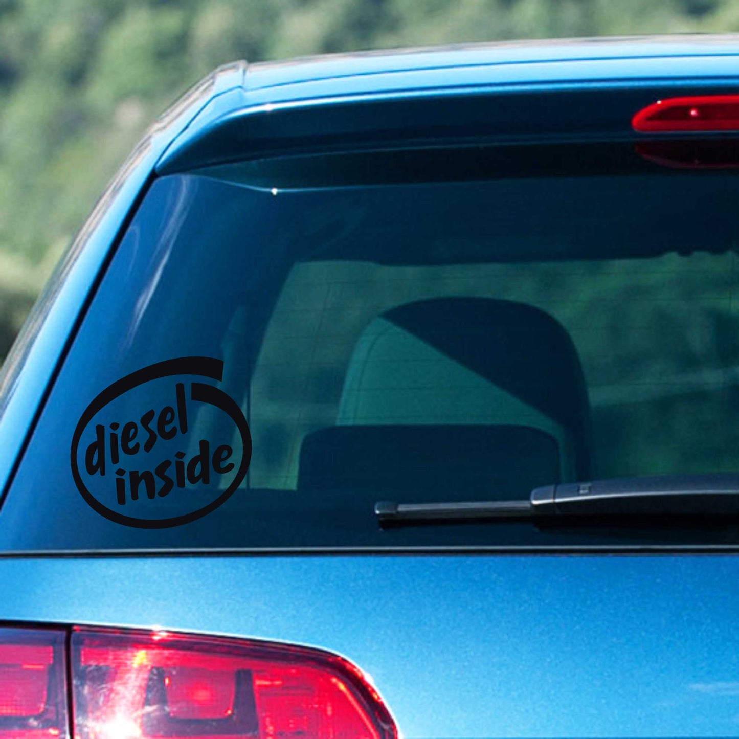 Autoaufkleber - Diesel inside - 160x150 mm