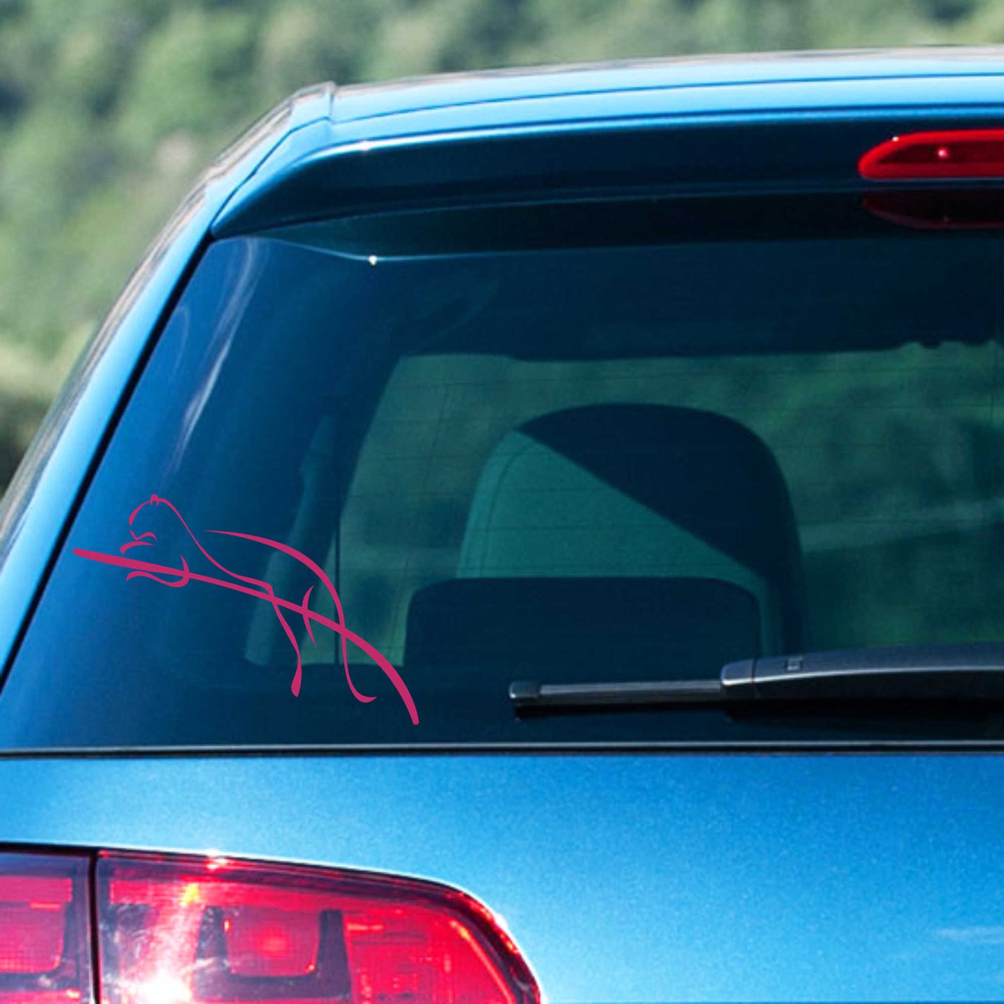 Autoaufkleber - Pandabär - 180x120 mm