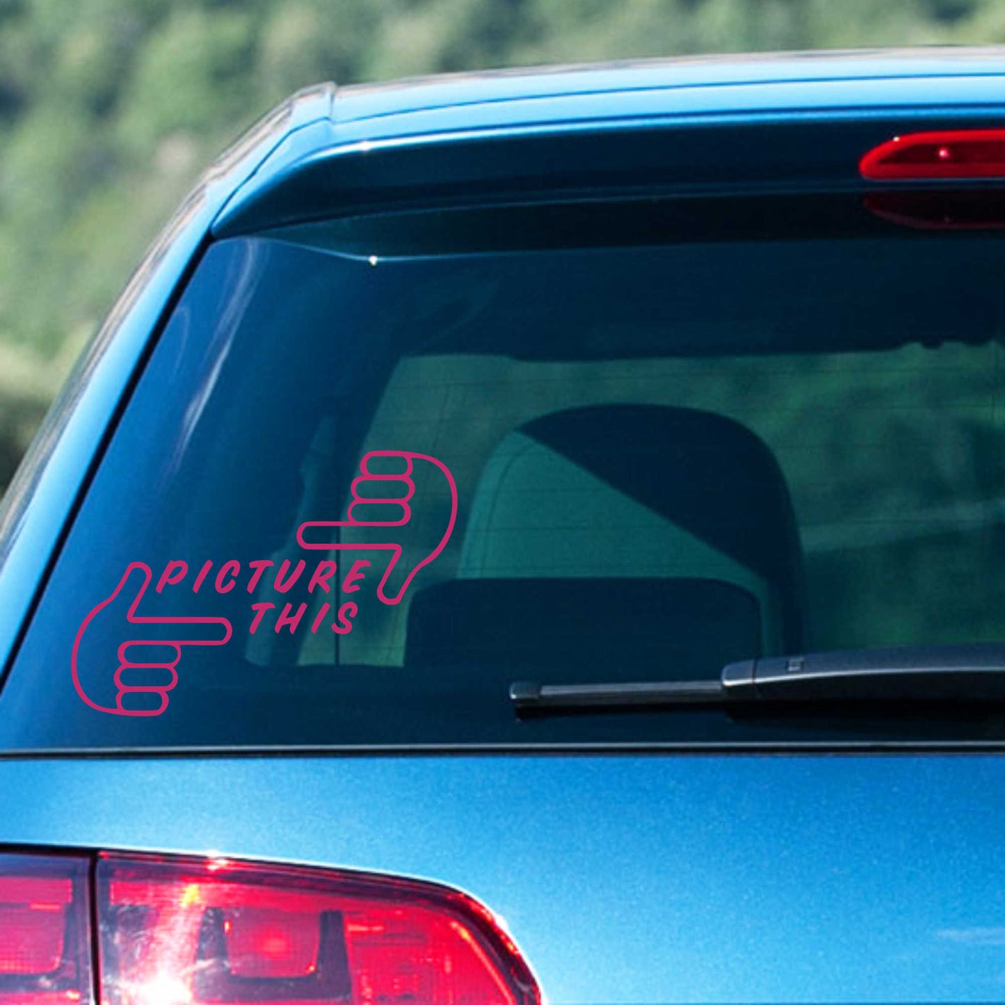 Autoaufkleber - Picture This - 160x110 mm