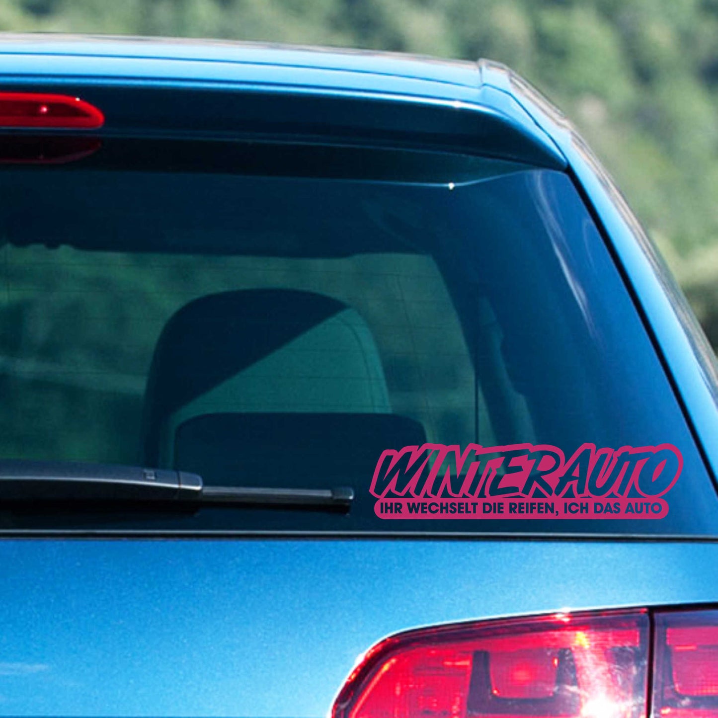 Autoaufkleber - Alkohol Formel - 180x120 mm