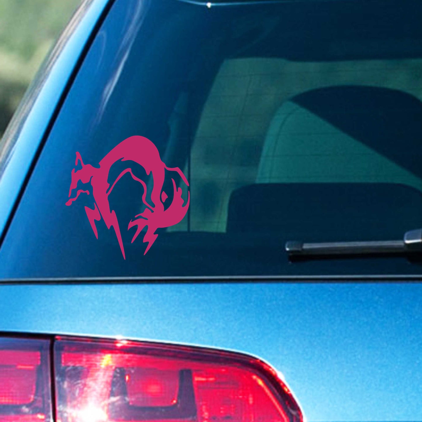 Autoaufkleber - Fox Hound - 110X110 mm