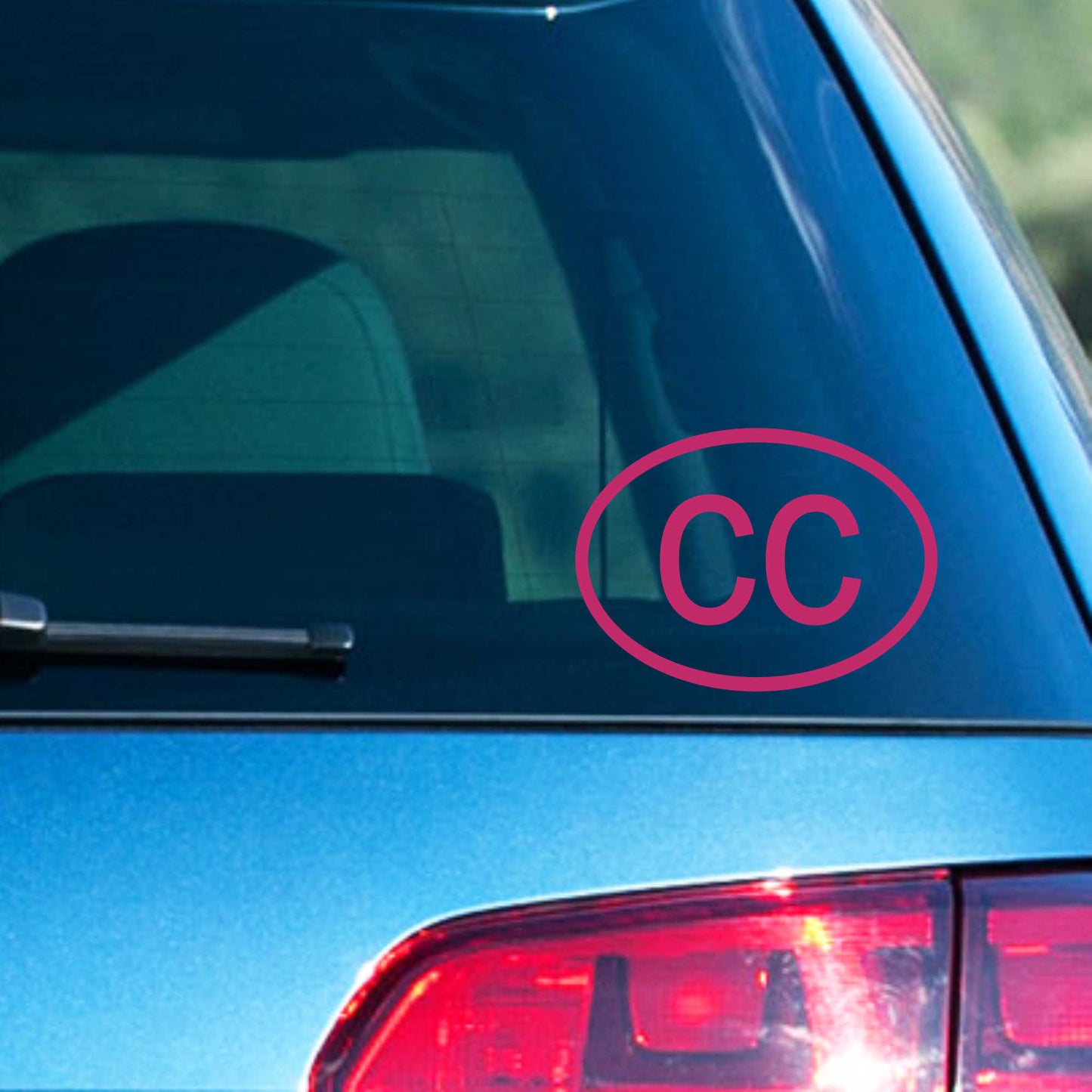 Autoaufkleber - Konsularisches Korps CC - 110x80 mm