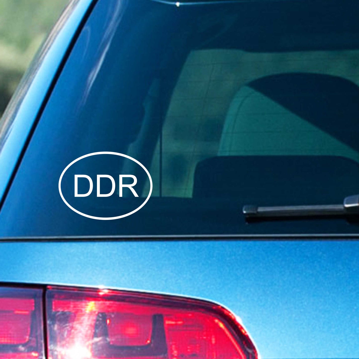 Autoaufkleber - DDR - 110x80 mm