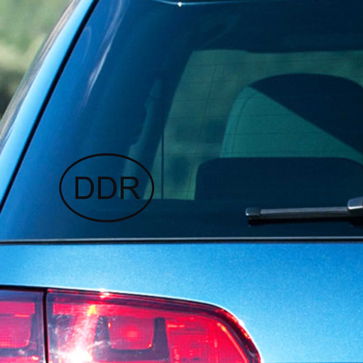 Autoaufkleber - DDR - 110x80 mm
