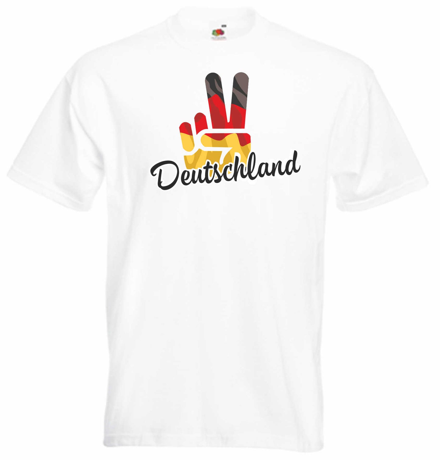 T-Shirt Herren - Victory - Flagge / Fahne - Deutschland - Sieg