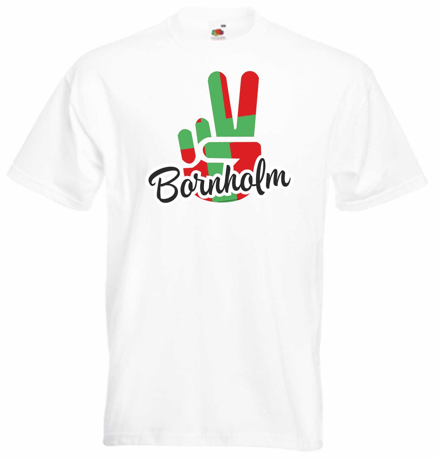 T-Shirt Herren - Victory - Flagge / Fahne - Bornholm - Sieg