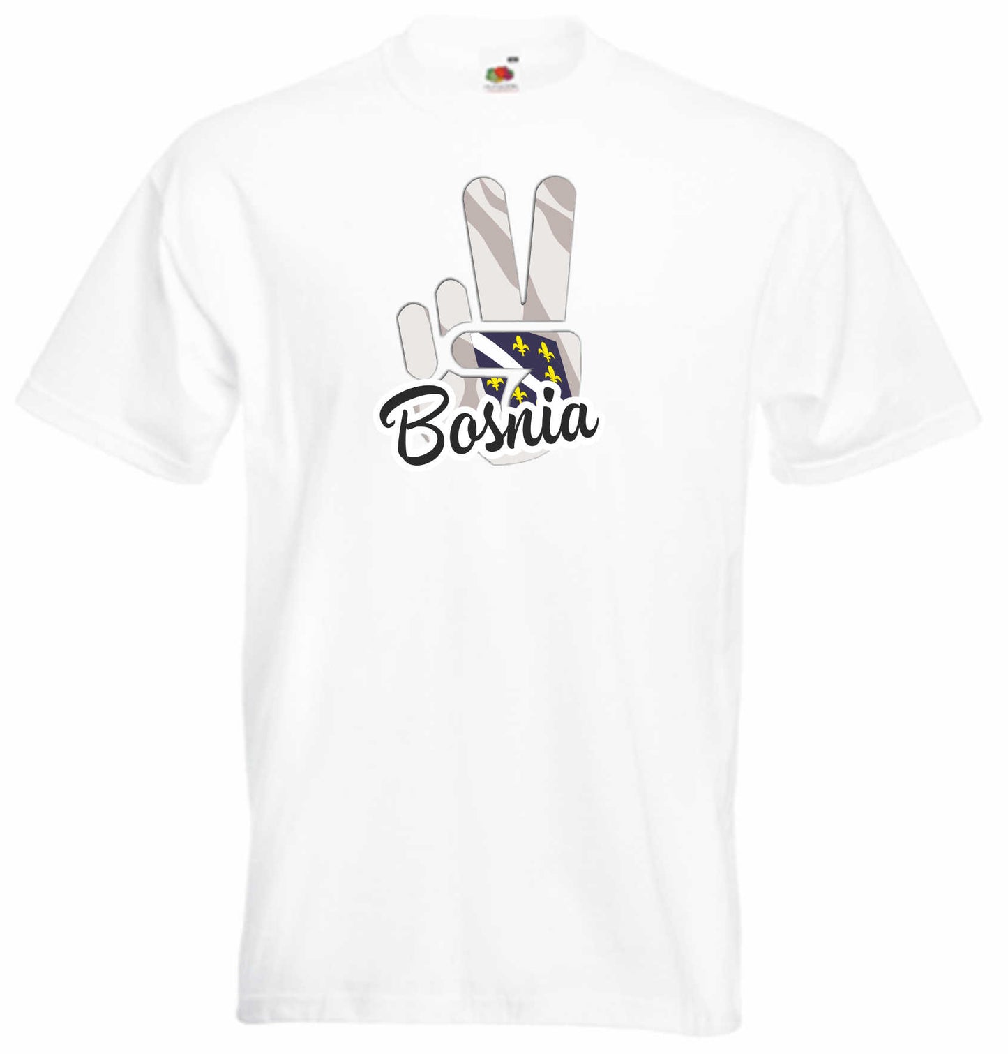 T-Shirt Herren - Victory - Flagge / Fahne - Bosnia-Herzegovina - Sieg