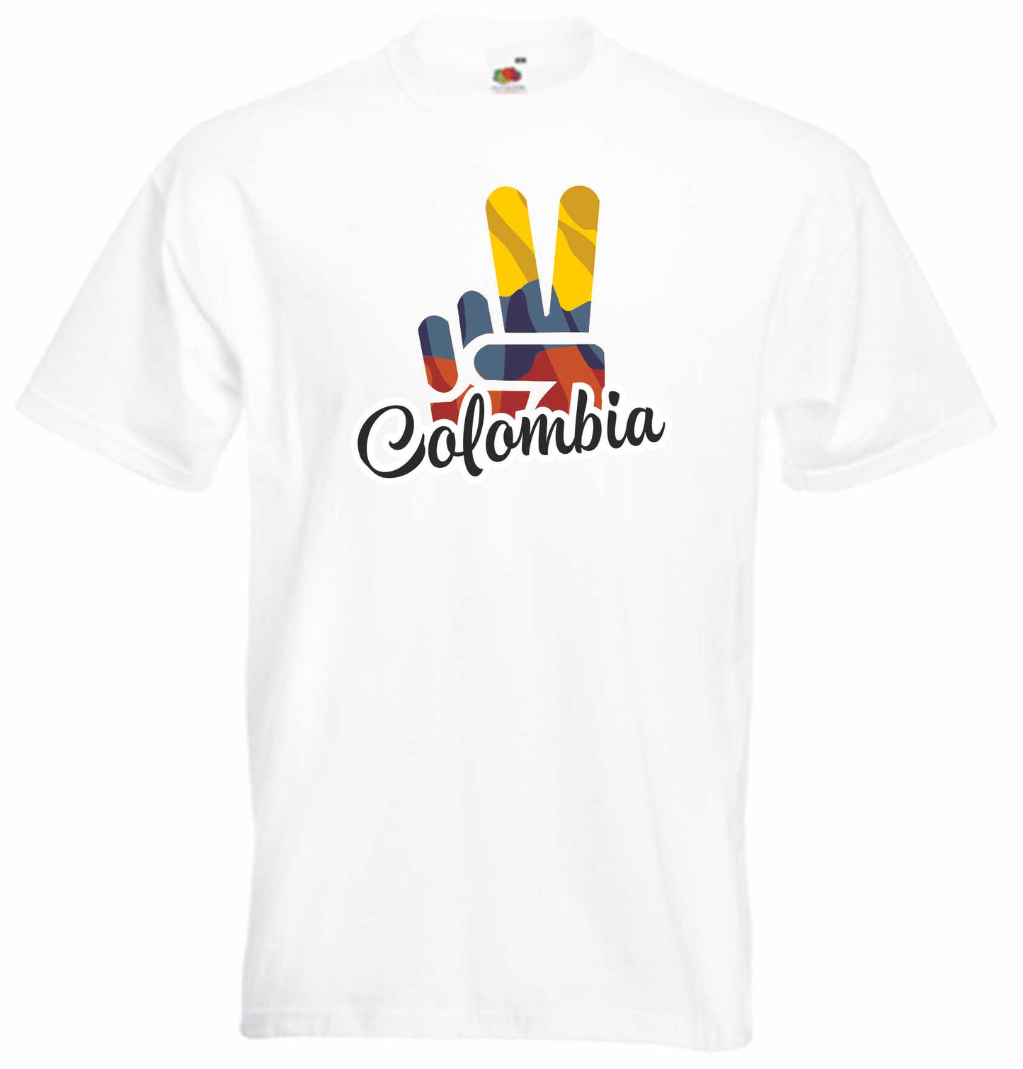 T-Shirt Herren - Victory - Flagge / Fahne - Colombia - Sieg