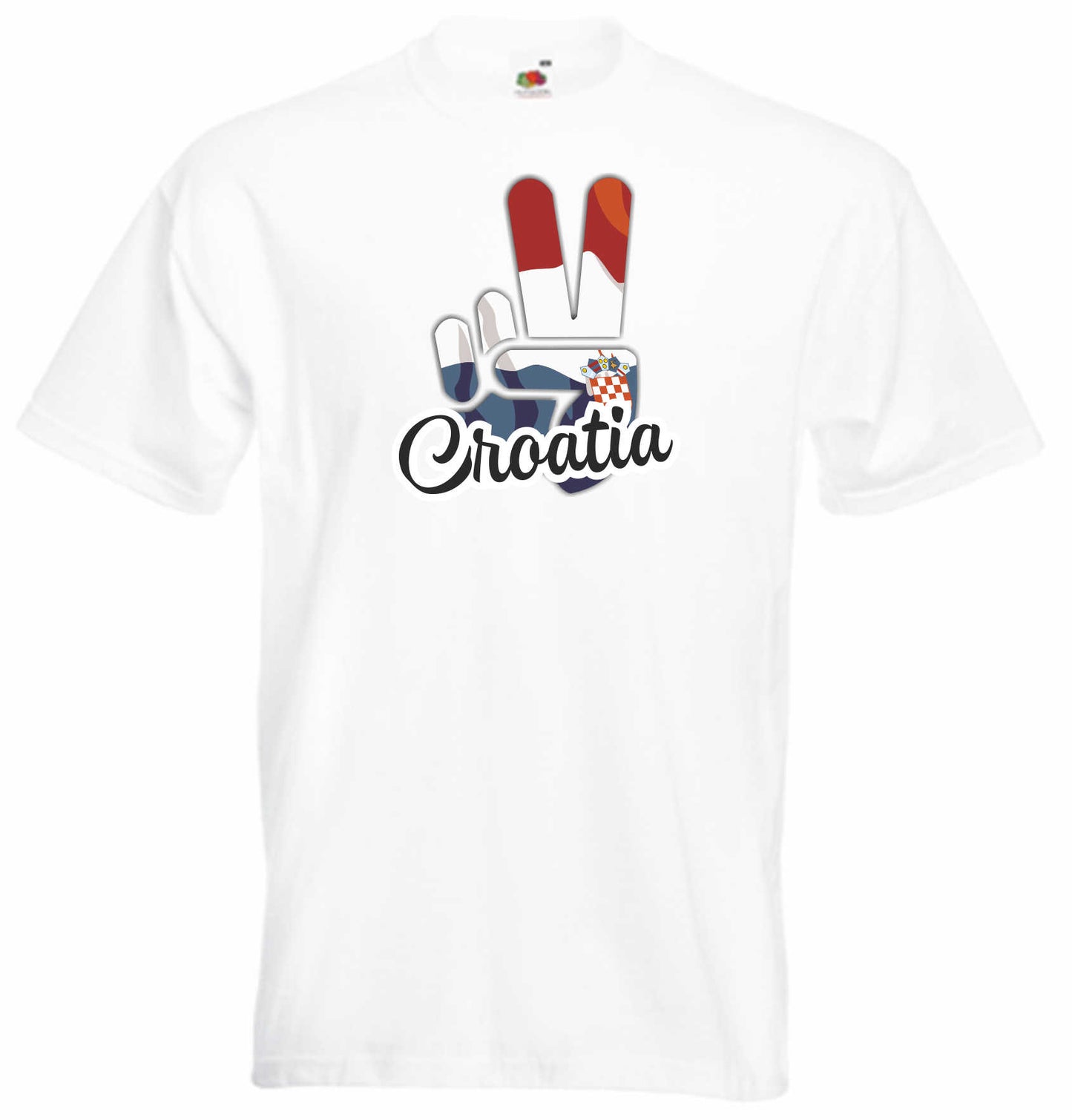 T-Shirt Herren - Victory - Flagge / Fahne - Croatia - Sieg