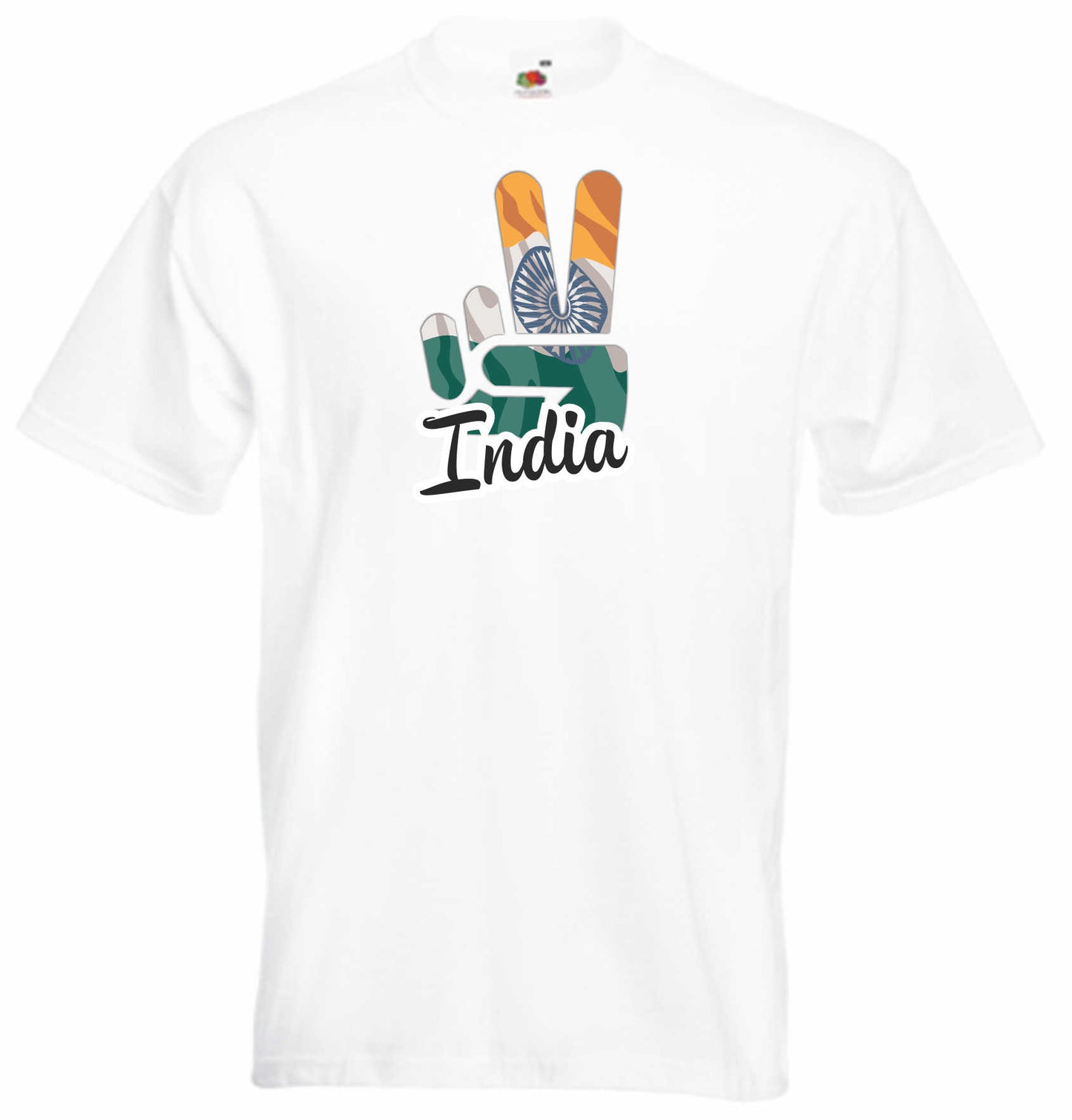 T-Shirt Herren - Victory - Flagge / Fahne - India - Sieg