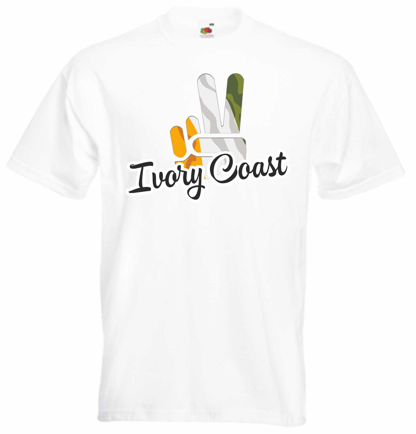 T-Shirt Herren - Victory - Flagge / Fahne - Ivory Coast - Sieg