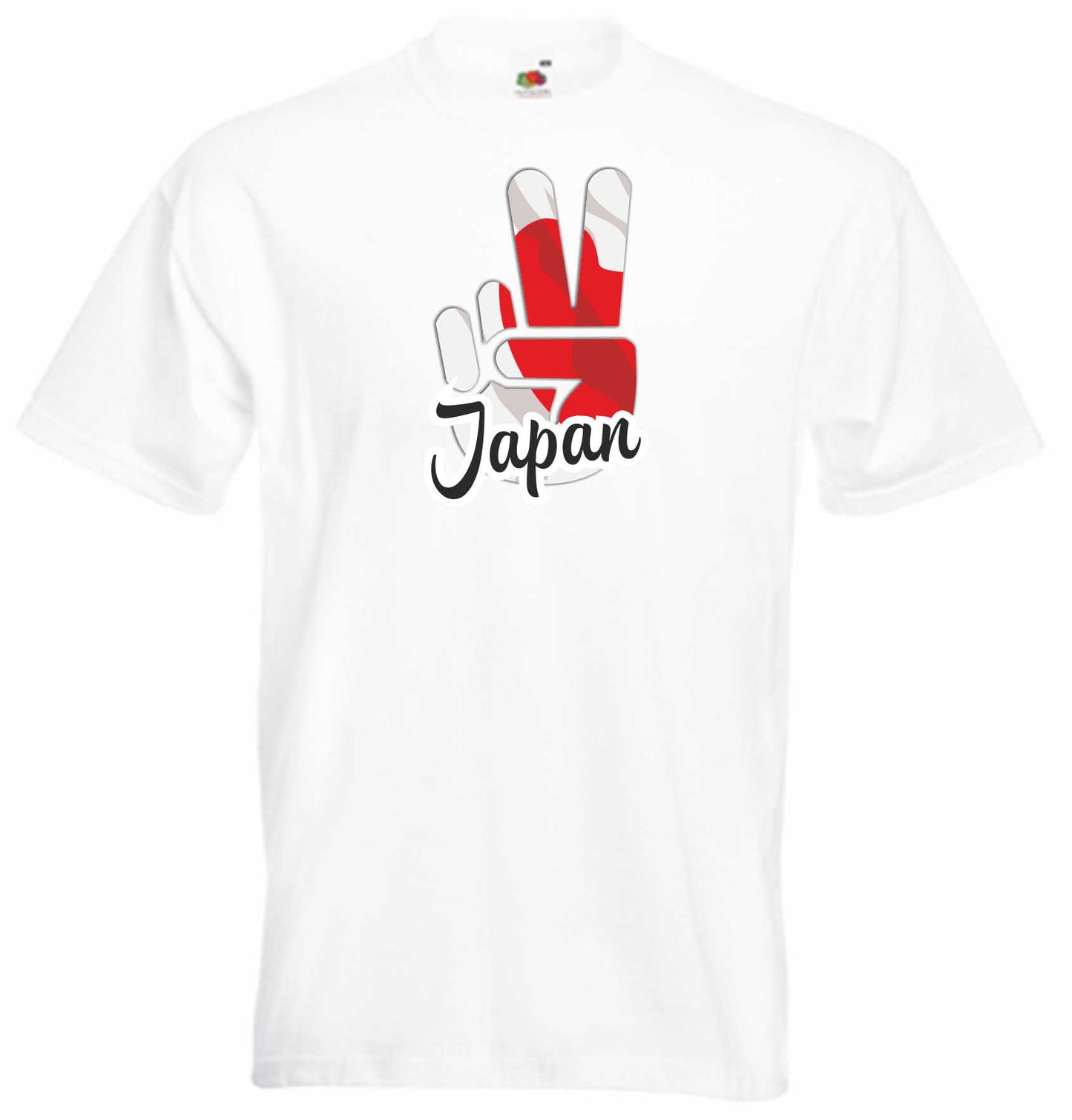 T-Shirt Herren - Victory - Flagge / Fahne - Japan - Sieg