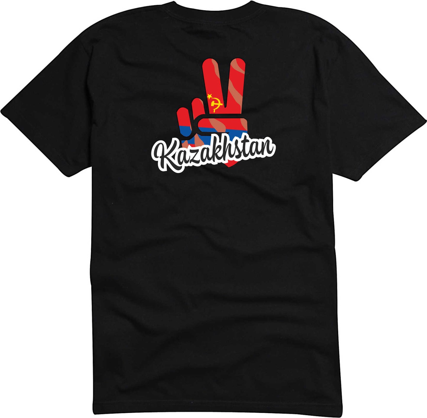 T-Shirt Herren - Victory - Flagge / Fahne - Kazakhstan - Sieg