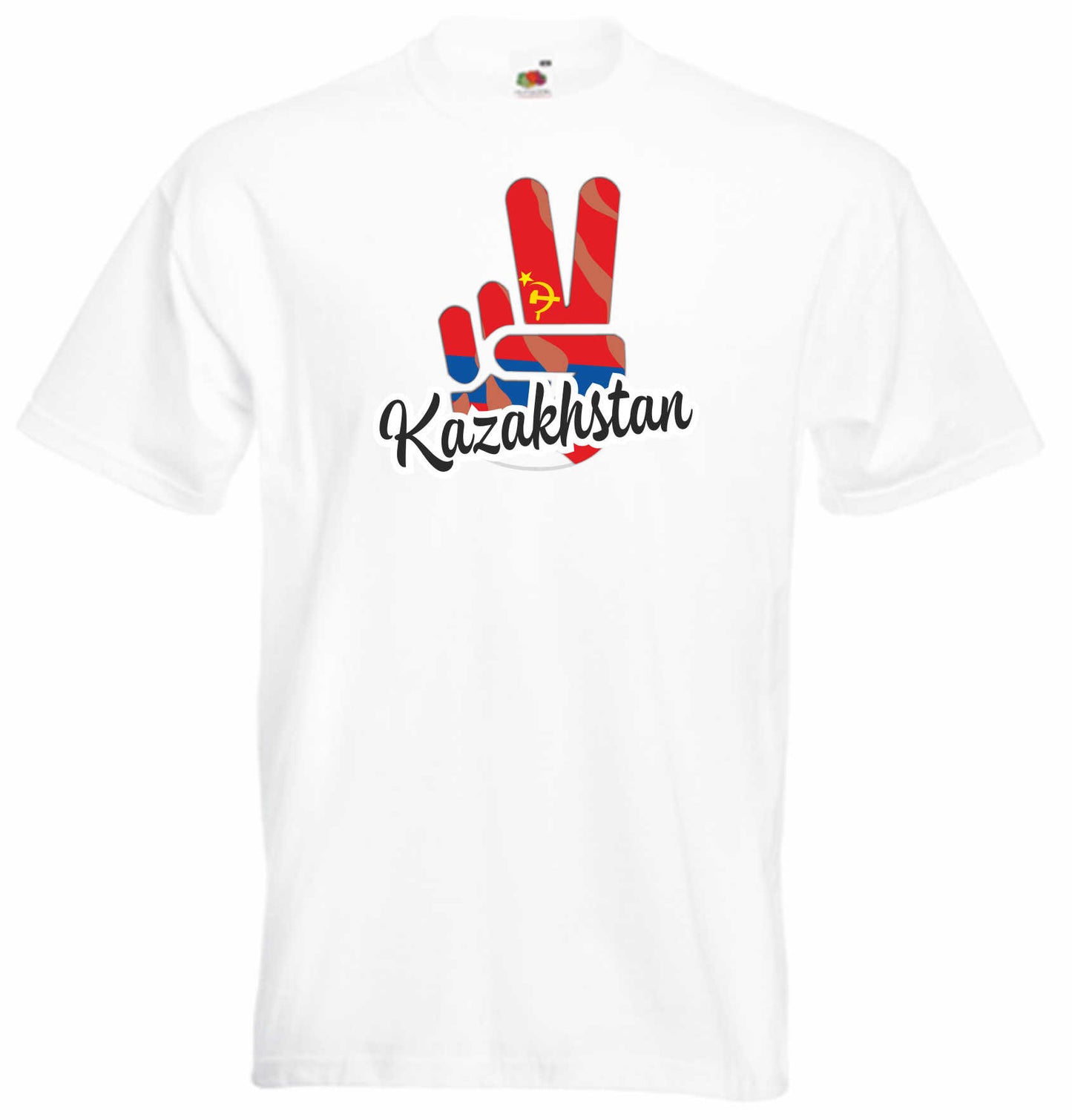 T-Shirt Herren - Victory - Flagge / Fahne - Kazakhstan - Sieg