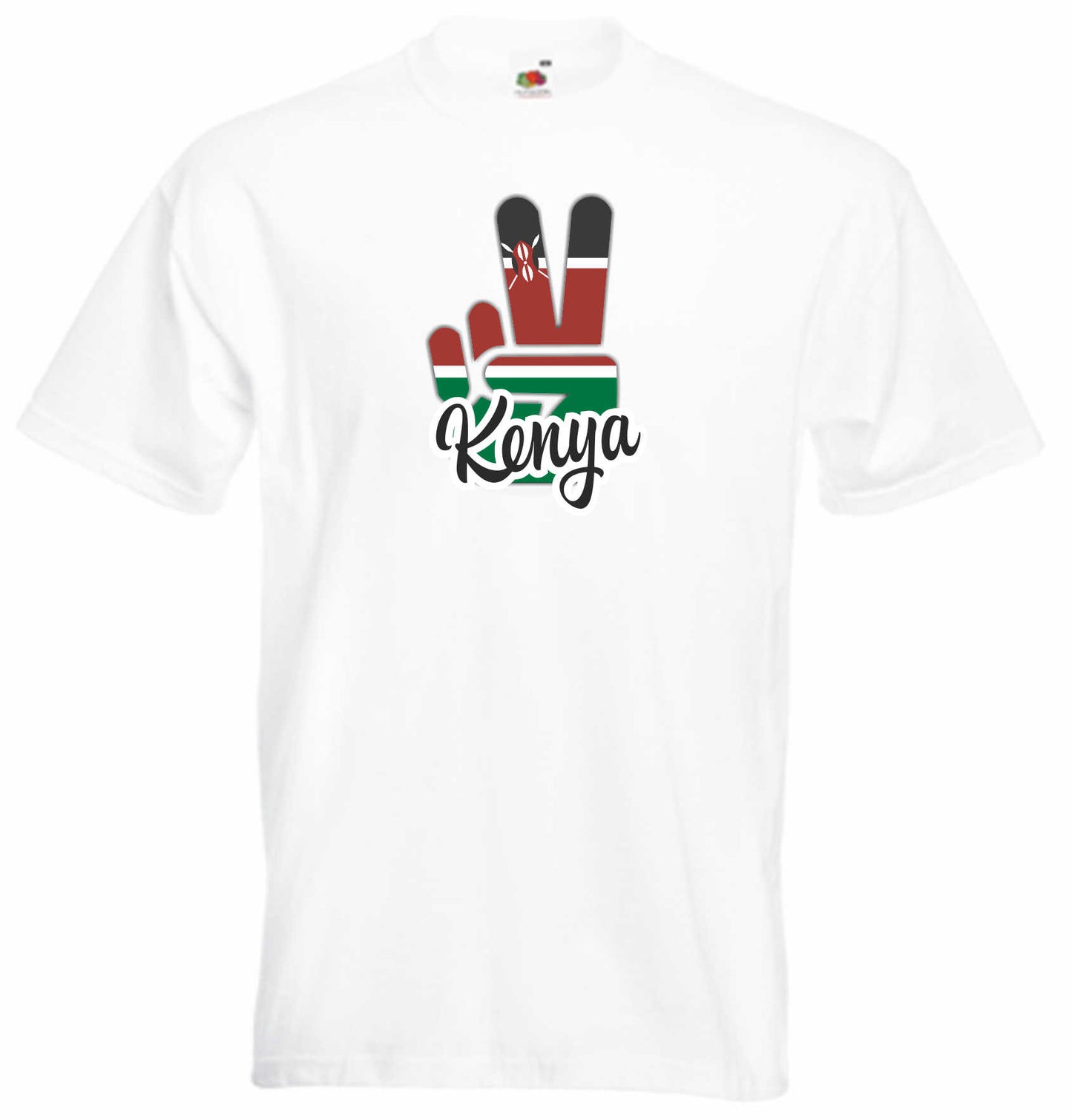 T-Shirt Herren - Victory - Flagge / Fahne - Kenya - Sieg