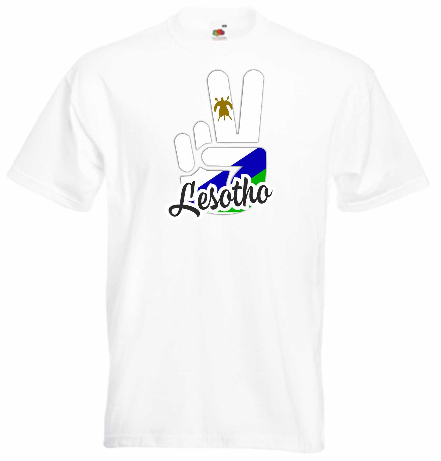 T-Shirt Herren - Victory - Flagge / Fahne - Lesotho - Sieg