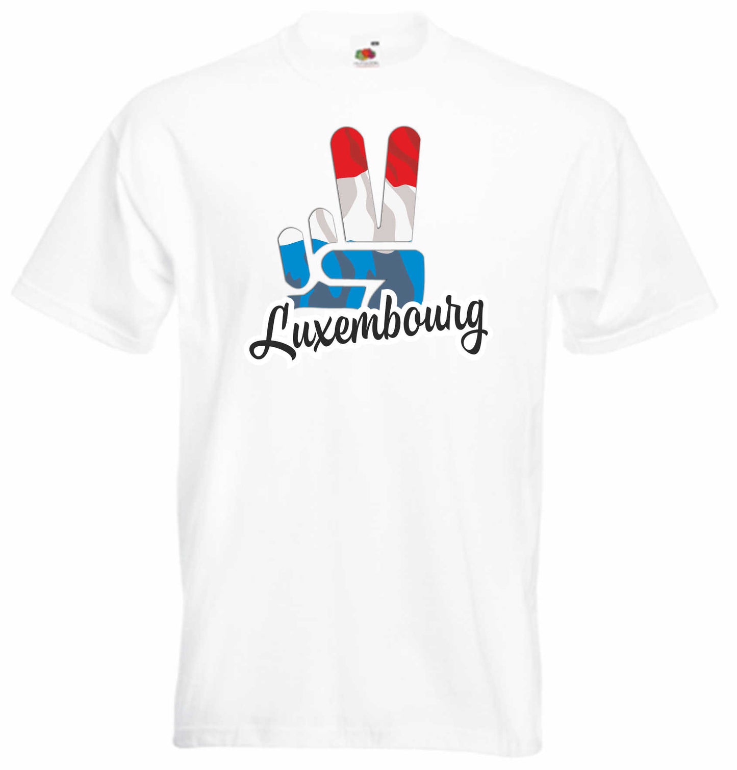 T-Shirt Herren - Victory - Flagge / Fahne - Luxembourg - Sieg