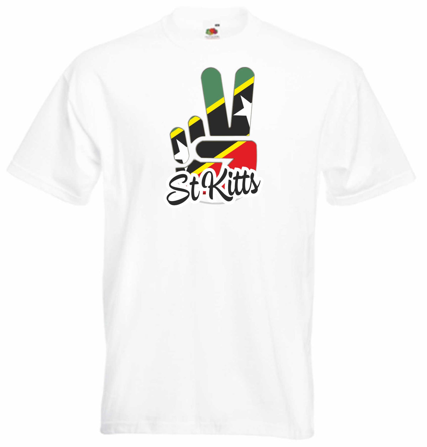 T-Shirt Herren - Victory - Flagge / Fahne - St Kitts - Sieg