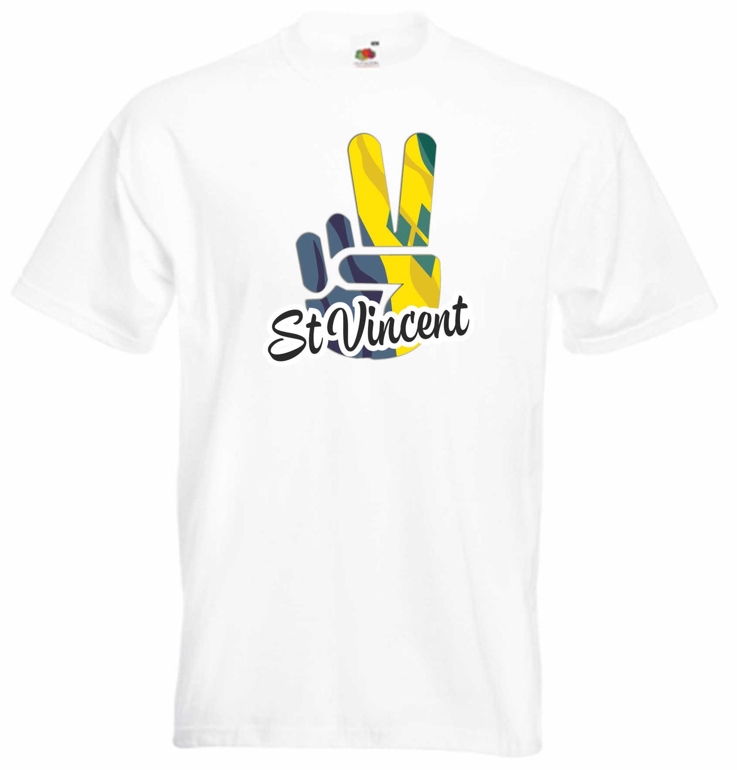 T-Shirt Herren - Victory - Flagge / Fahne - St Vincent - Sieg