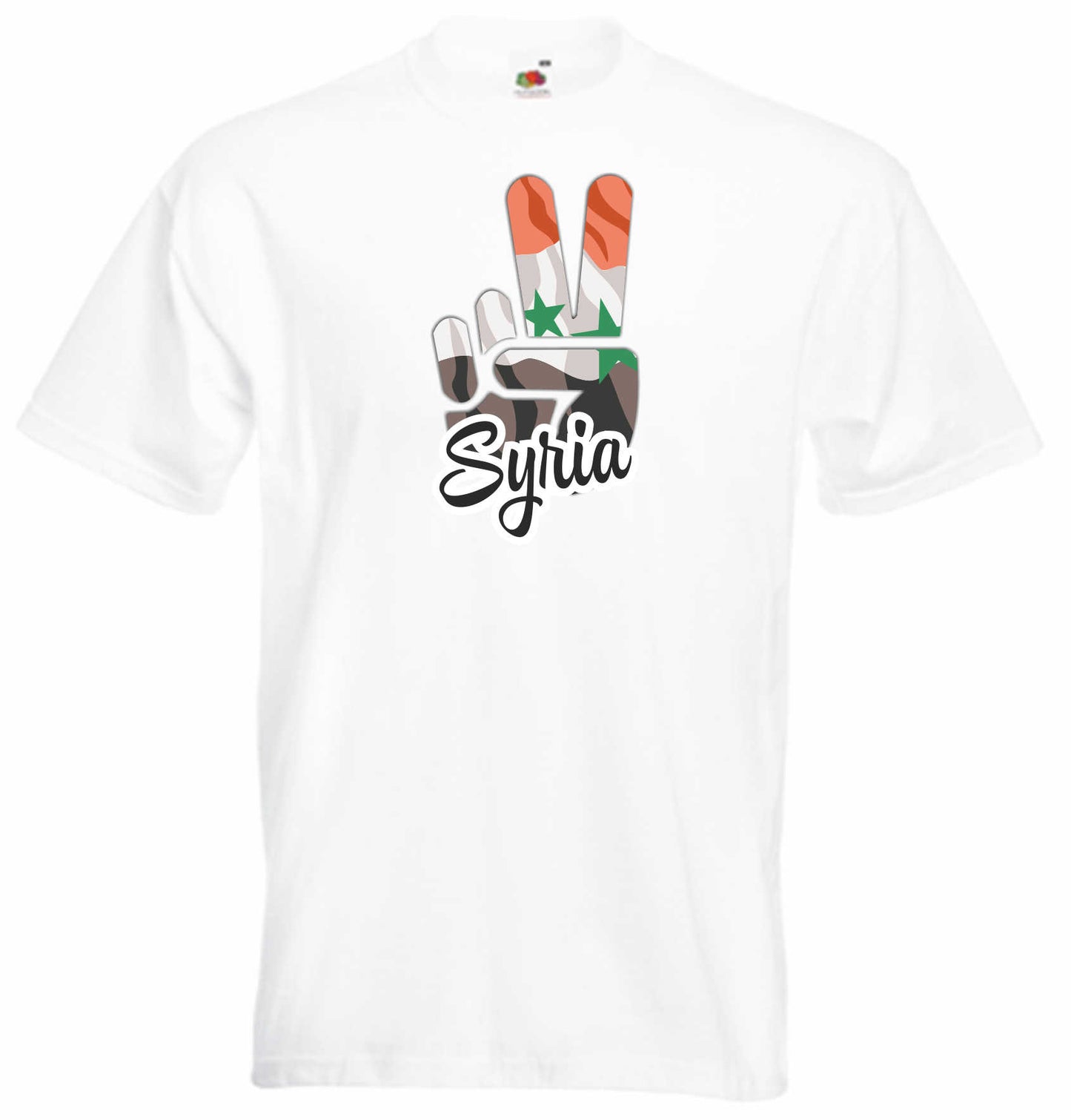 T-Shirt Herren - Victory - Flagge / Fahne - Syria - Sieg