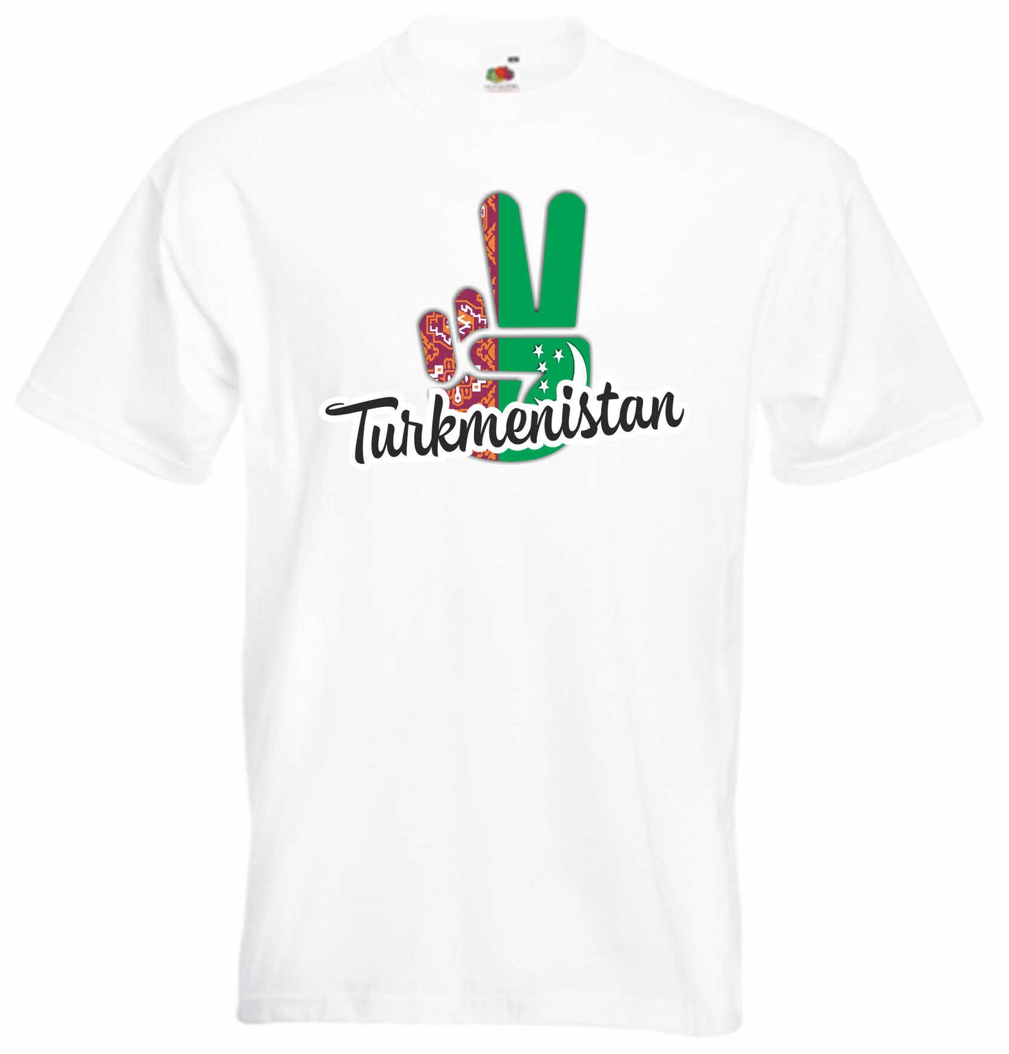 T-Shirt Herren - Victory - Flagge / Fahne - Turkmenistan - Sieg