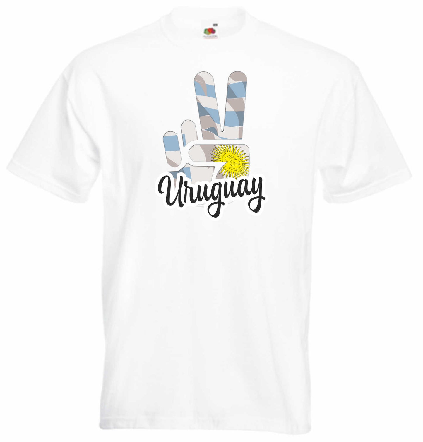T-Shirt Herren - Victory - Flagge / Fahne - Uruguay - Sieg