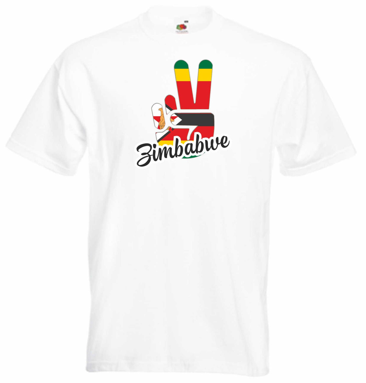 T-Shirt Herren - Victory - Flagge / Fahne - Zimbabwe - Sieg
