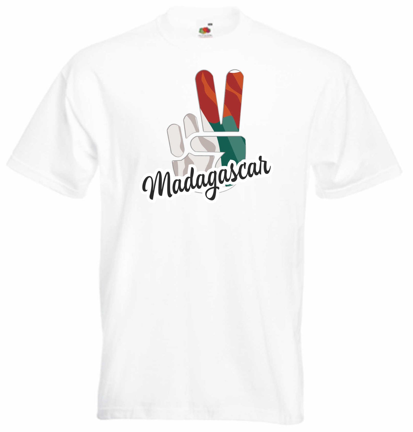 T-Shirt Herren - Victory - Flagge / Fahne - Madagascar - Sieg