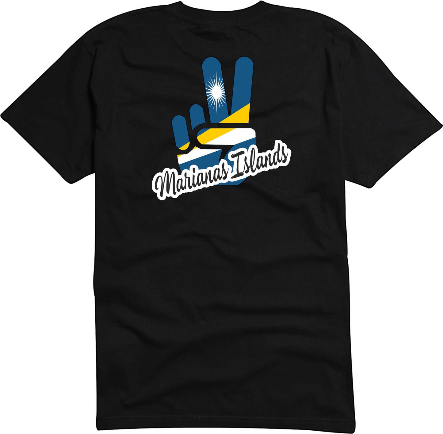 T-Shirt Herren - Victory - Flagge / Fahne - Marianas Islands - Sieg