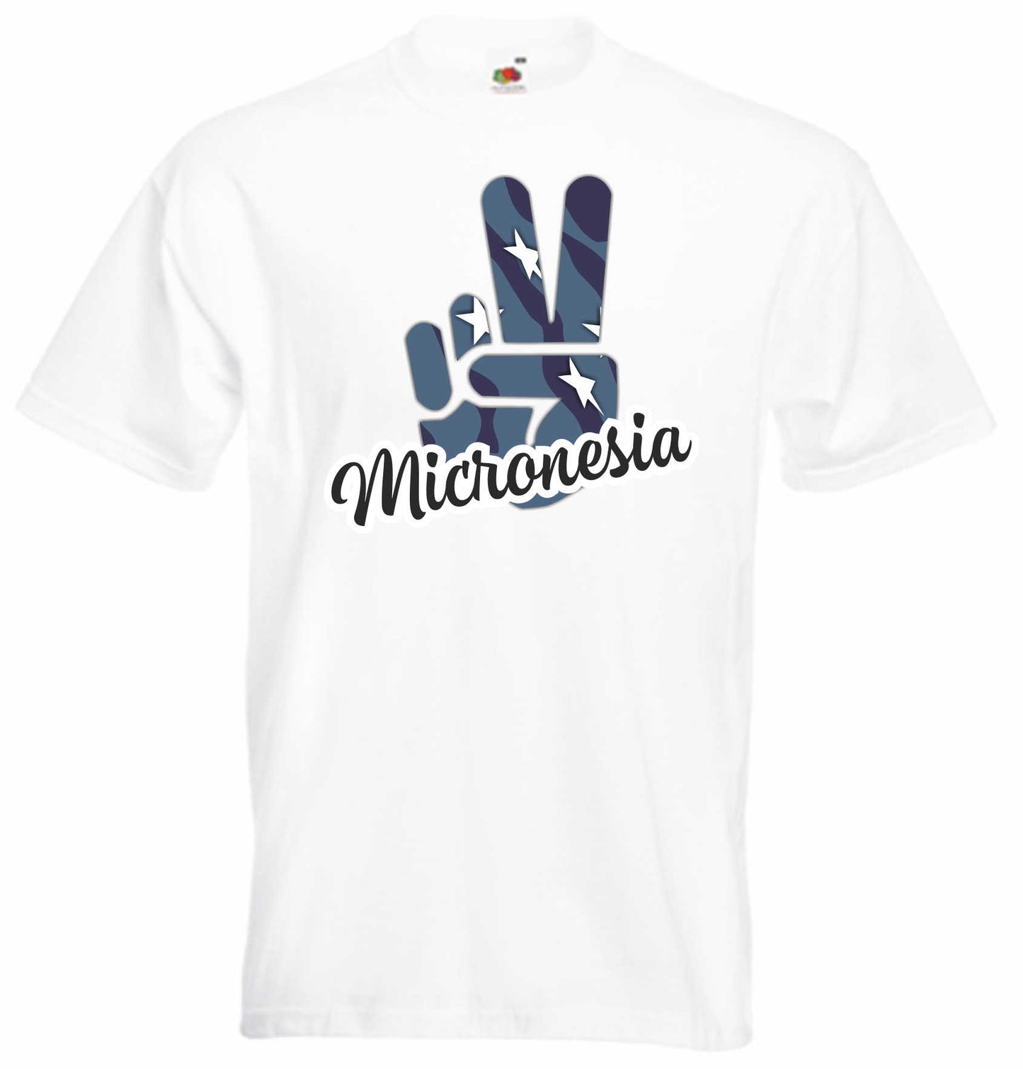 T-Shirt Herren - Victory - Flagge / Fahne - Micronesia - Sieg