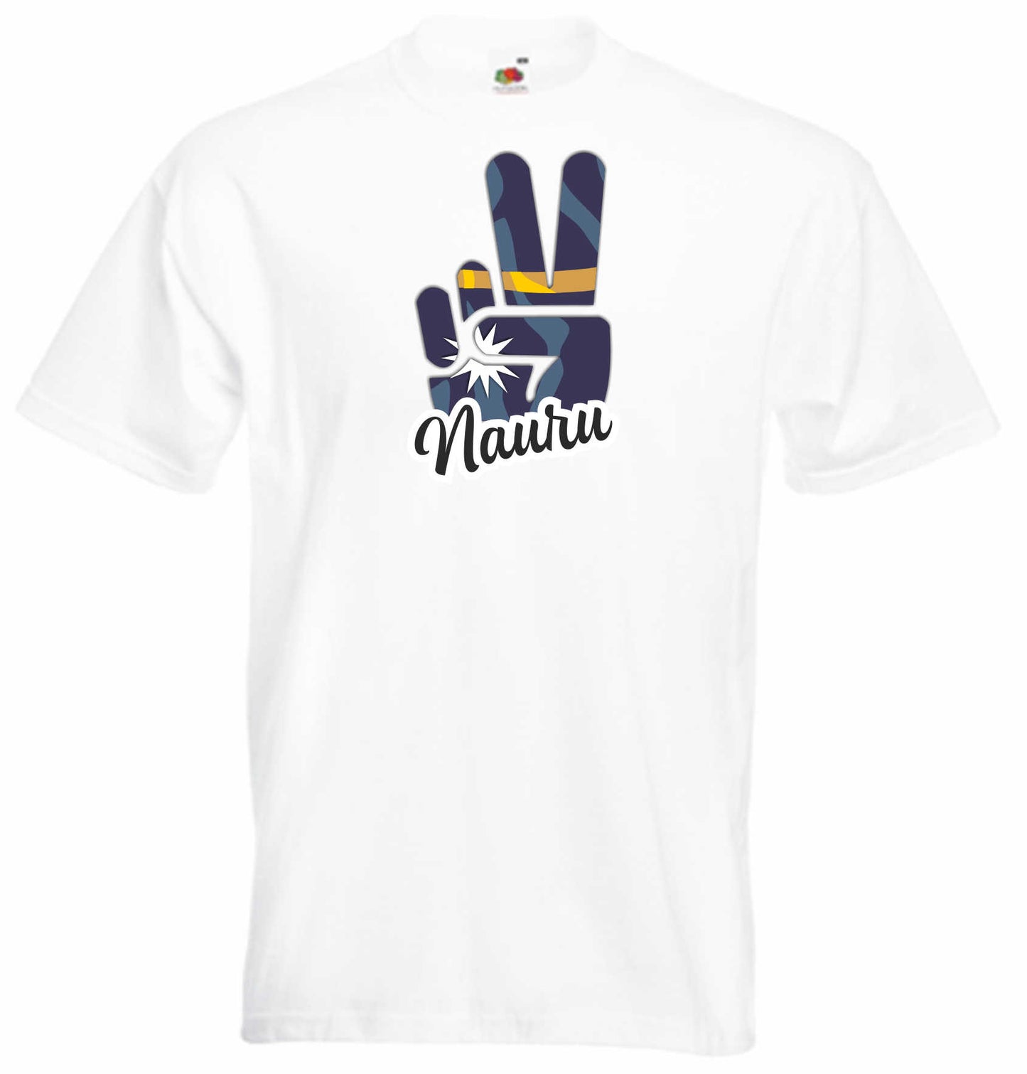 T-Shirt Herren - Victory - Flagge / Fahne - Nauru-Nauru - Sieg