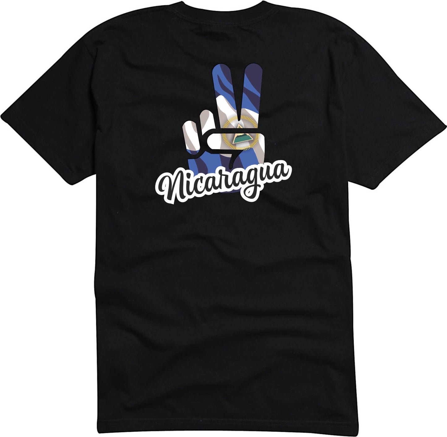 T-Shirt Herren - Victory - Flagge / Fahne - Nicaragua - Sieg